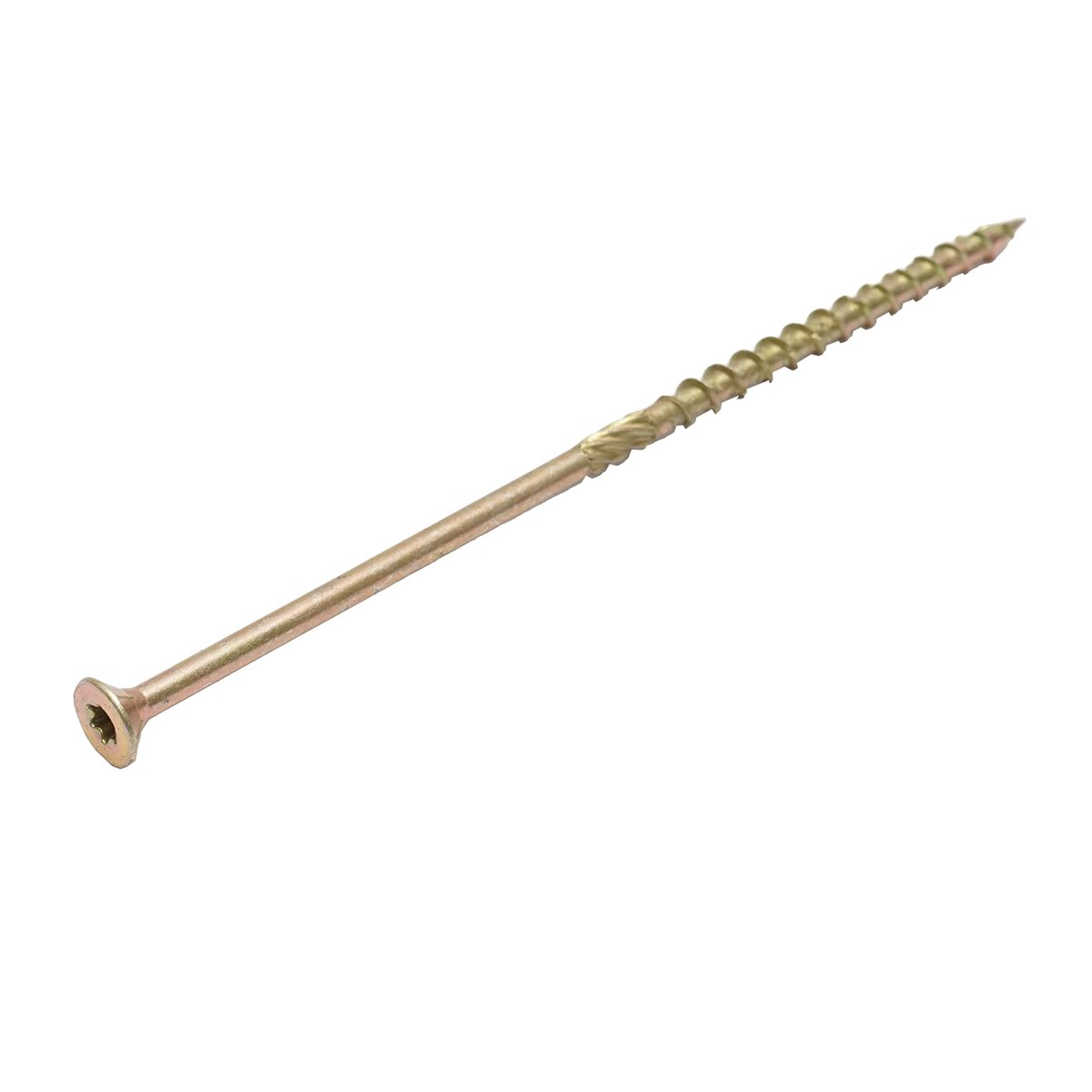 Surub pentru lemn autofiletant cu cap inecat 6x160mm tip torx TX30, 100 buc/cutie